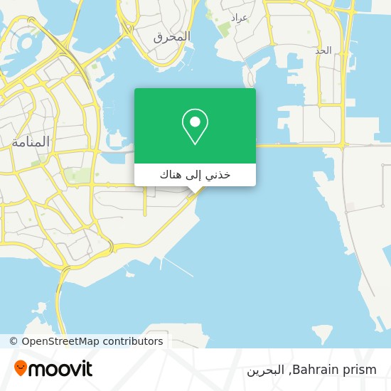 خريطة Bahrain prism