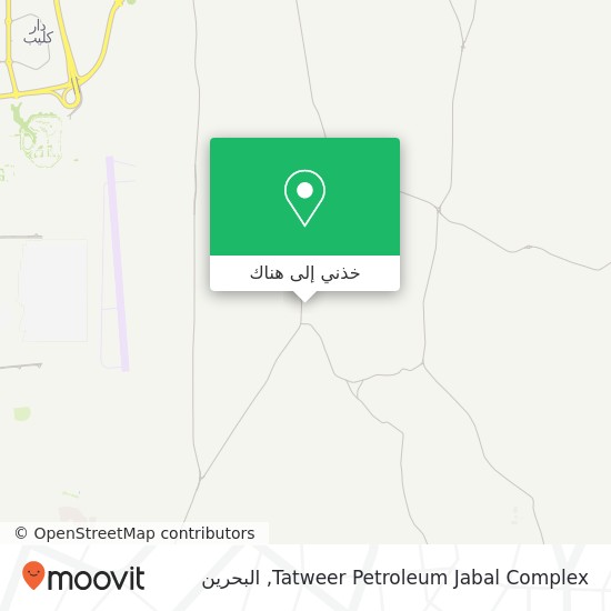 خريطة Tatweer Petroleum Jabal Complex