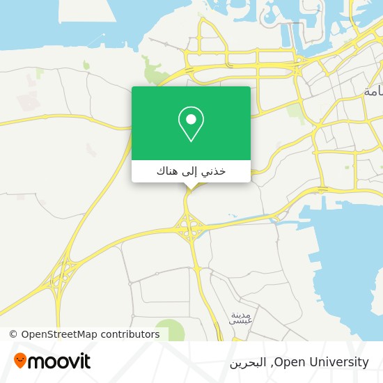 خريطة Open University