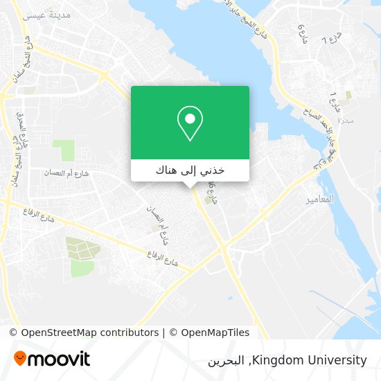 خريطة Kingdom University