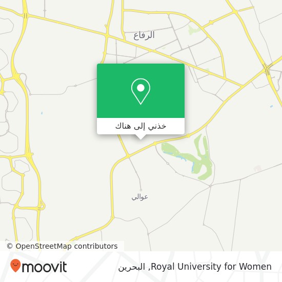 خريطة Royal University for Women