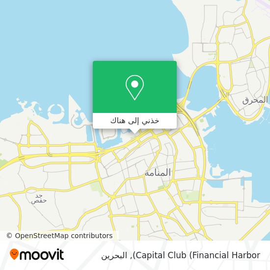 خريطة Capital Club (Financial Harbor)