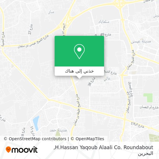 خريطة H.Hassan Yaqoub Alaali Co. Roundabout