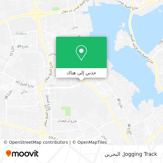 خريطة Jogging Track