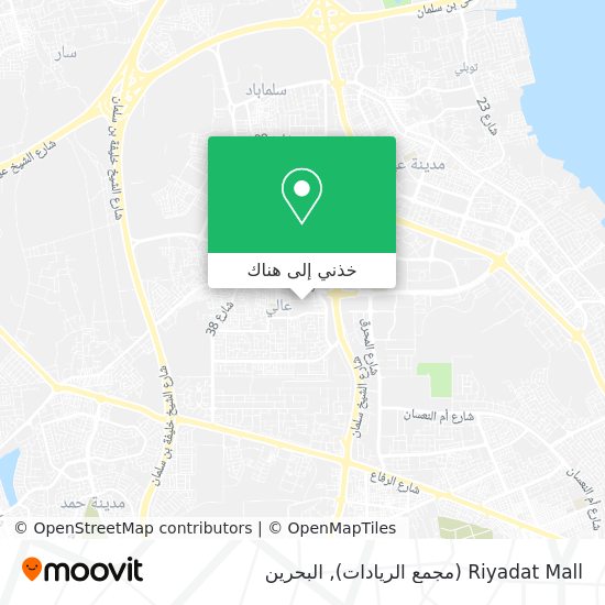 خريطة Riyadat Mall (مجمع الريادات)