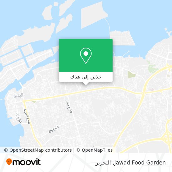 خريطة Jawad Food Garden