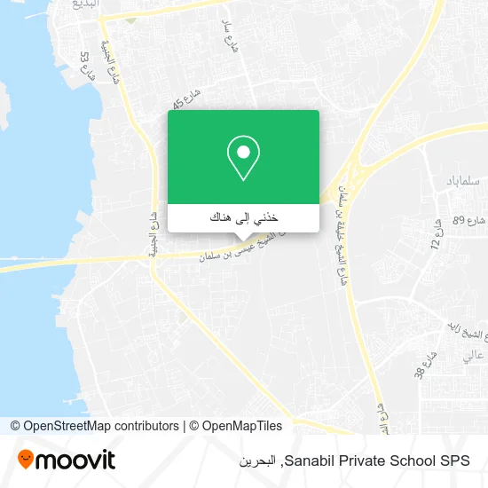 خريطة Sanabil Private School  SPS