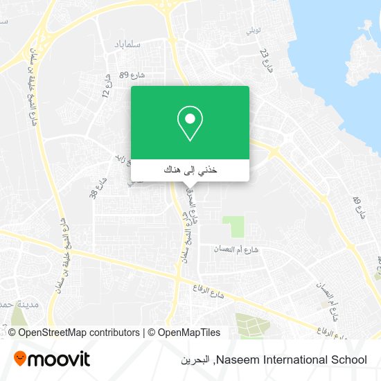 خريطة Naseem International School