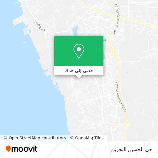 خريطة حي الحسن
