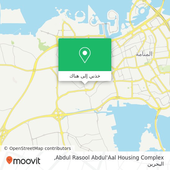 خريطة Abdul Rasool Abdul'Aal Housing Complex