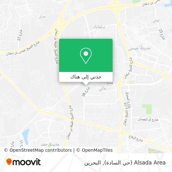خريطة Alsada Area (حي السادة)