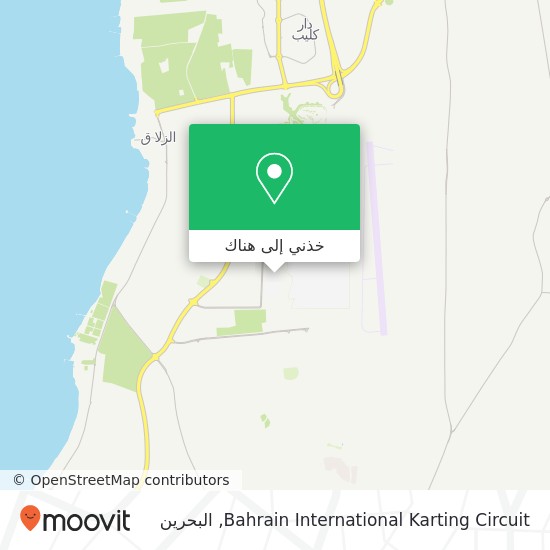 خريطة Bahrain International Karting Circuit