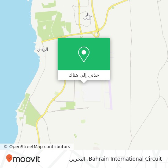 خريطة Bahrain International Circuit