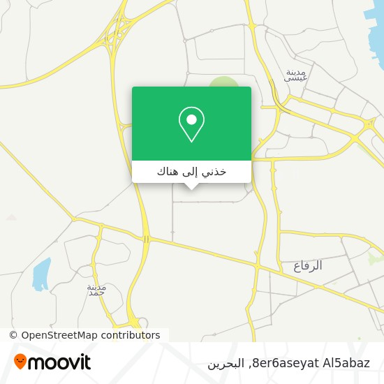 خريطة 8er6aseyat Al5abaz
