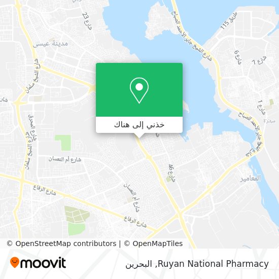 خريطة Ruyan National Pharmacy