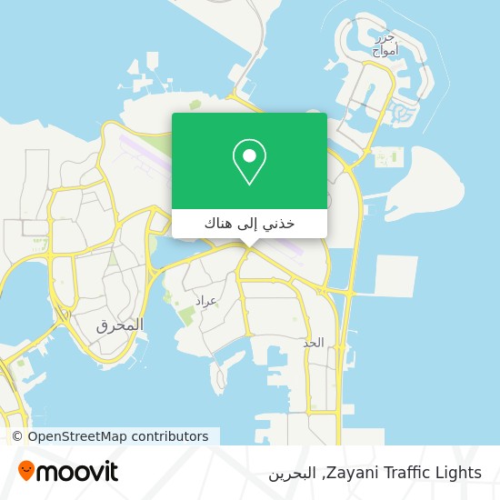خريطة Zayani Traffic Lights