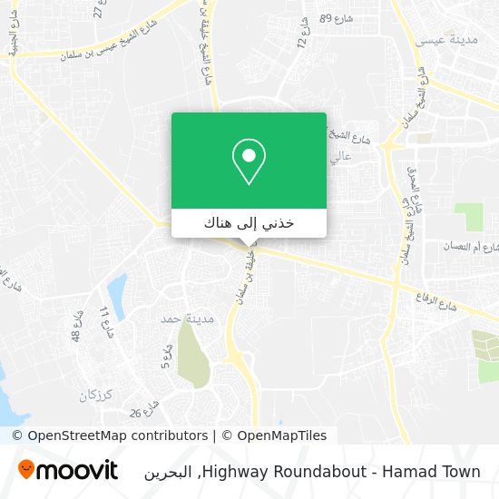 خريطة Highway Roundabout - Hamad Town