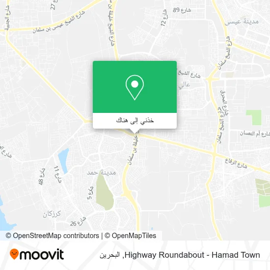 خريطة Highway Roundabout - Hamad Town