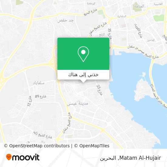 خريطة Matam Al-Hujair