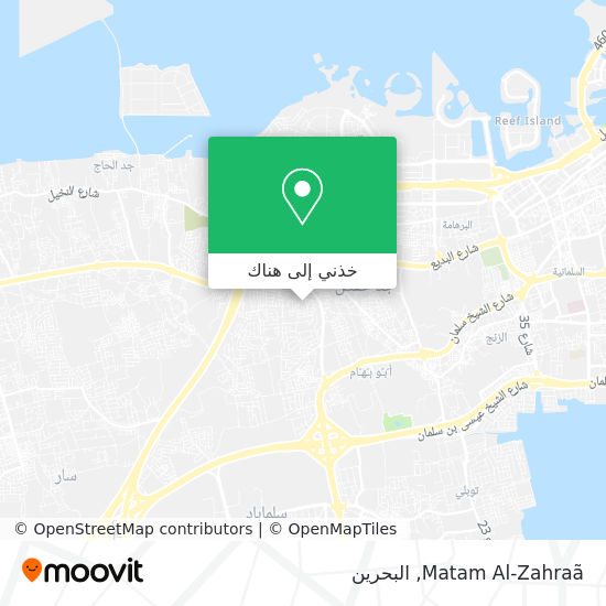 خريطة Matam Al-Zahraã