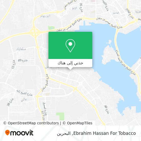 خريطة Ebrahim Hassan For Tobacco