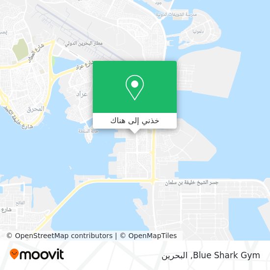 خريطة Blue Shark Gym