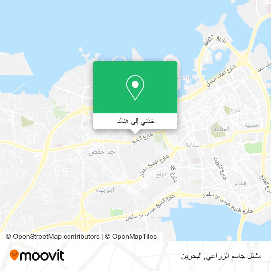 خريطة مشتل جاسم الزراعي