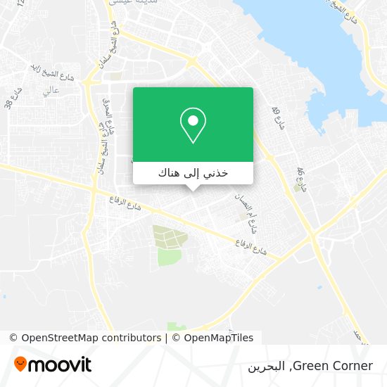 خريطة Green Corner