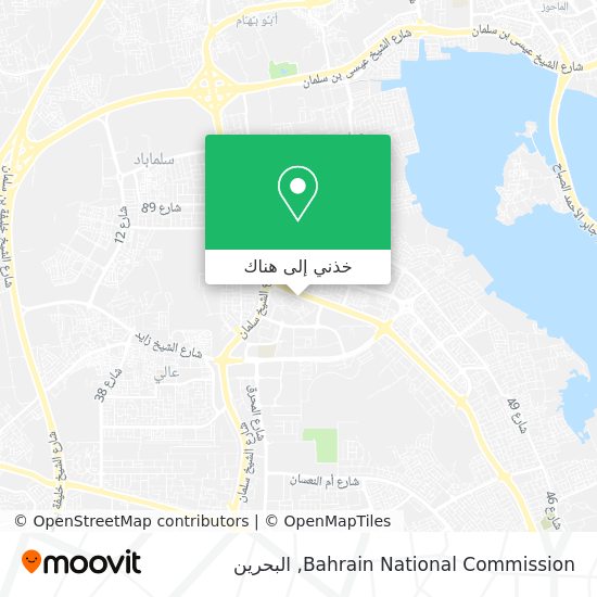 خريطة Bahrain National Commission