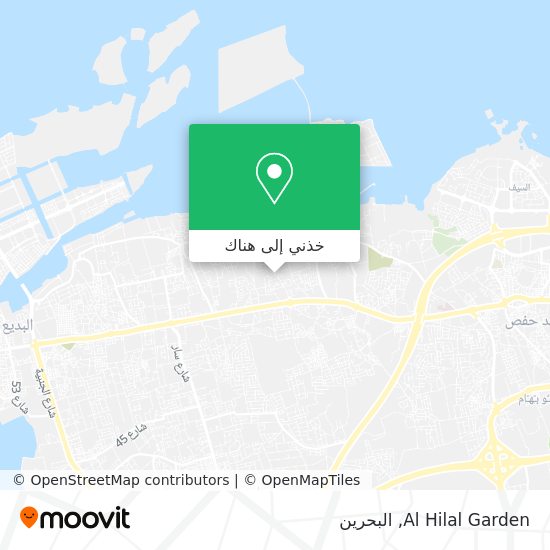 خريطة Al Hilal Garden