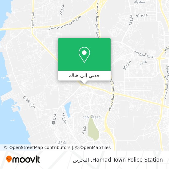 خريطة Hamad Town Police Station