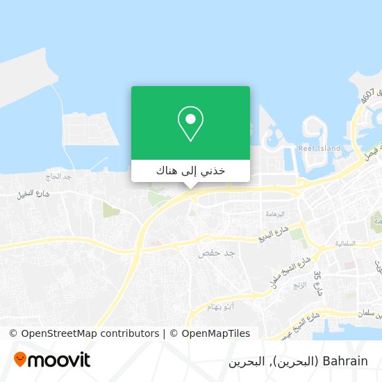 خريطة Bahrain (البحرين)