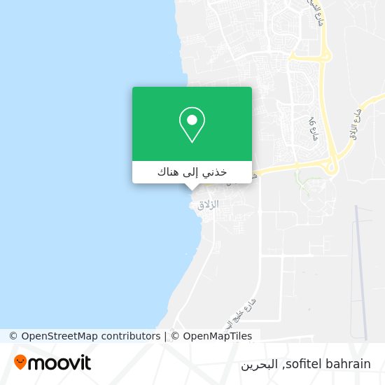 خريطة sofitel bahrain
