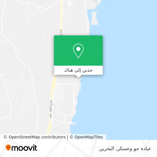 خريطة عيادة جو وعسكر