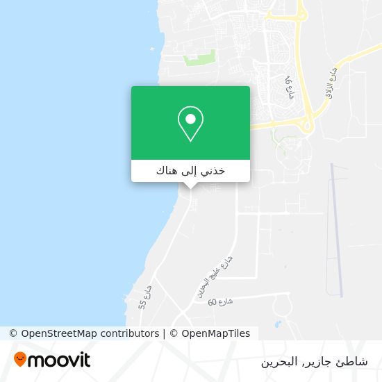 خريطة شاطئ جازير
