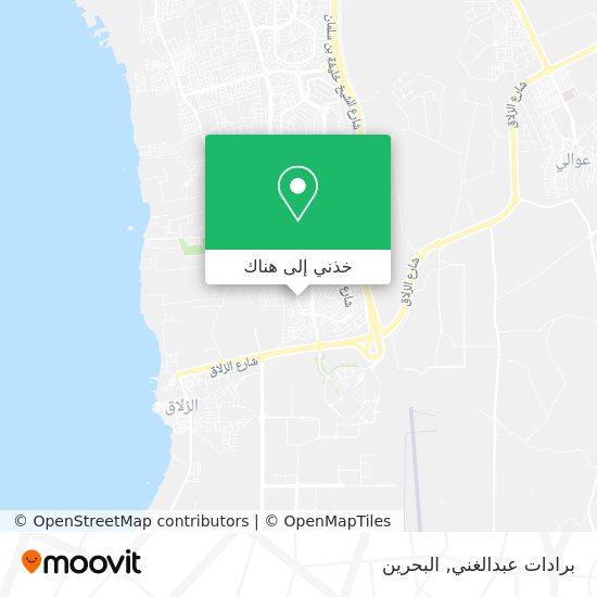 خريطة برادات عبدالغني
