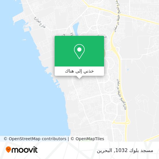 خريطة مسجد بلوك 1032