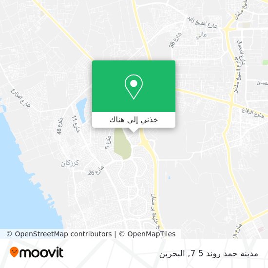خريطة مدينة حمد روند 5 7