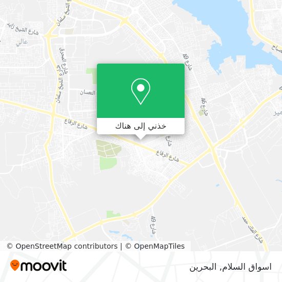 خريطة اسواق السلام