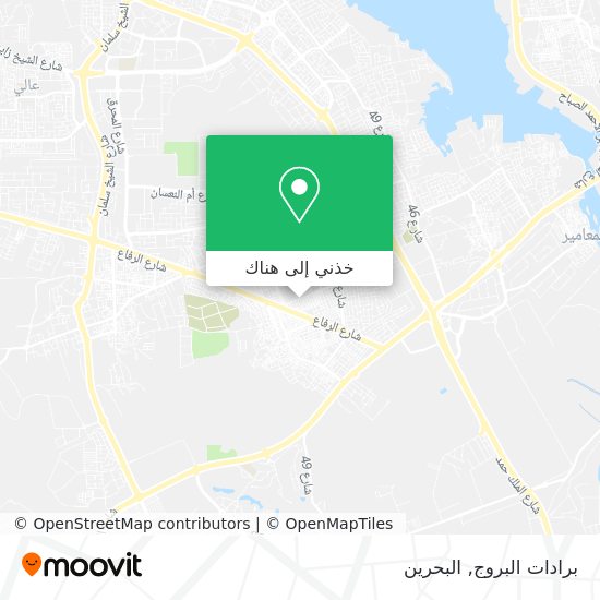 خريطة برادات البروج