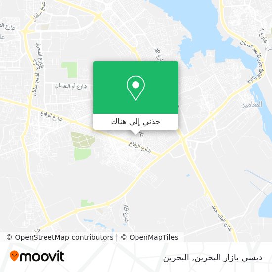 خريطة ديسي بازار البحرين