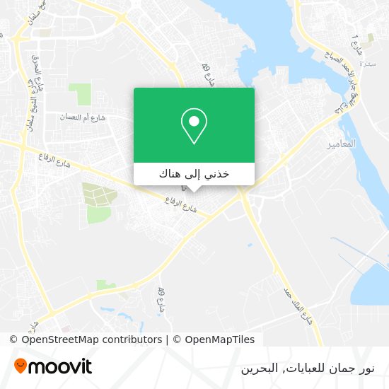 خريطة نور جمان للعبايات