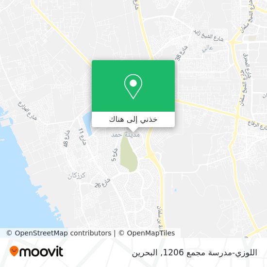 خريطة اللوزي-مدرسة مجمع 1206