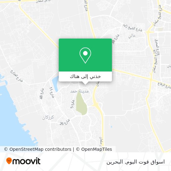 خريطة اسواق قوت اليوم