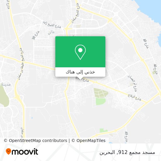 خريطة مسجد مجمع 912