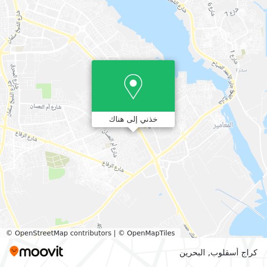 خريطة كراج أسقلوب
