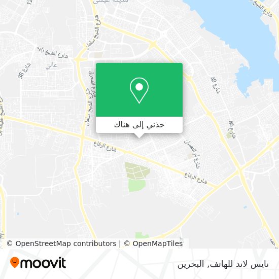 خريطة نايس لاند للهاتف