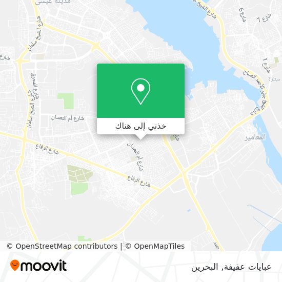 خريطة عبايات عفيفة