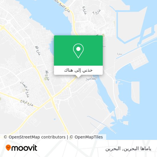 خريطة ياماها البحرين