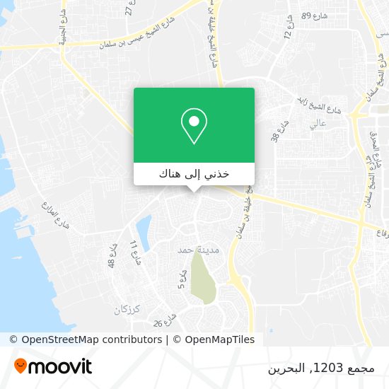 خريطة مجمع 1203